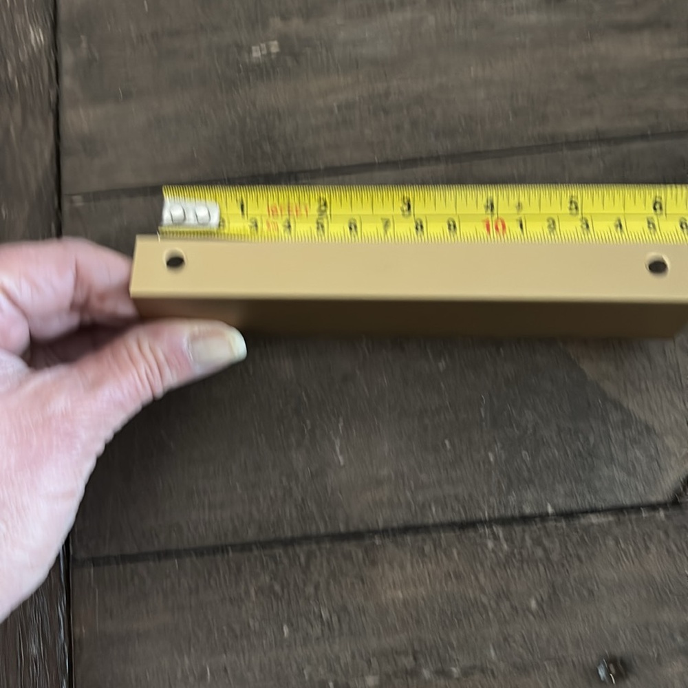 New 25 Drawer Pulls/Handles Matte Gold with screws - Picture 4 of 7